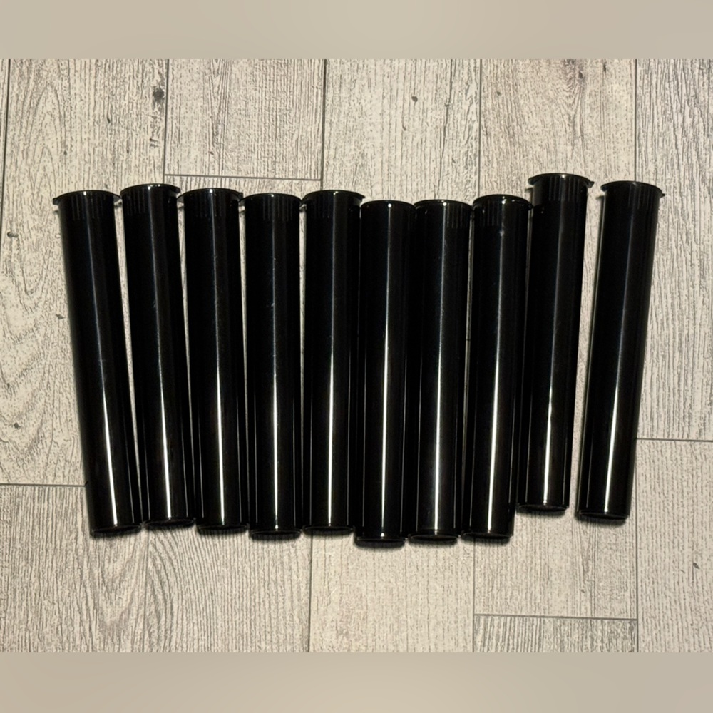 10 PCS Waterproof Plastic Storage Tubes with Squeeze Top Lid - Great for Travel